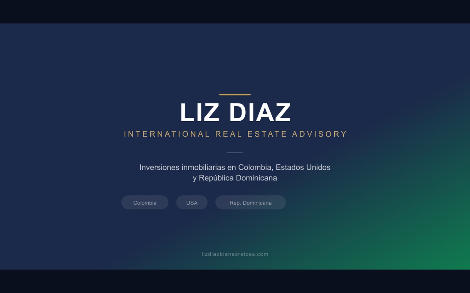 Captura de https://lizdiazbienesraices.com